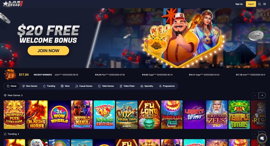Vegas Casino Online — desktop