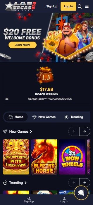 Vegas Casino Online — mobile